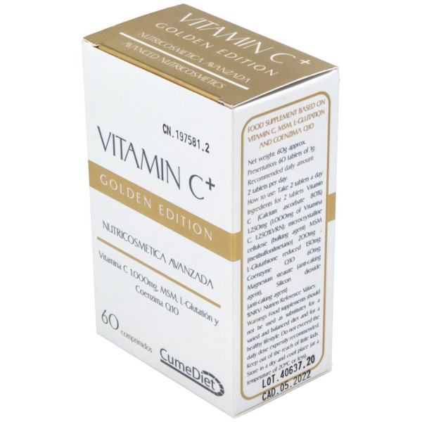 Cumediet Vitamina C+Golden 60Comp