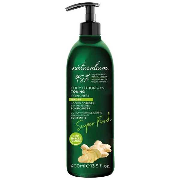 Naturalium Super Food Ginger Toning Body Lotion 400Ml