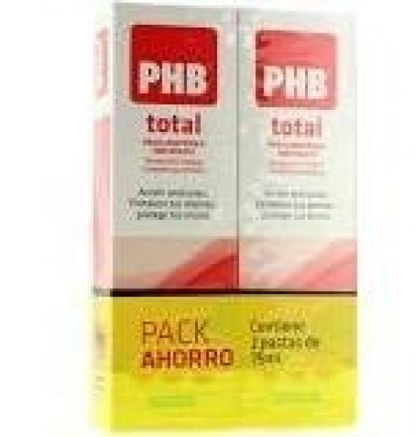 Phb Total Pasta Dentifrica (2 Tubos 75 Ml)