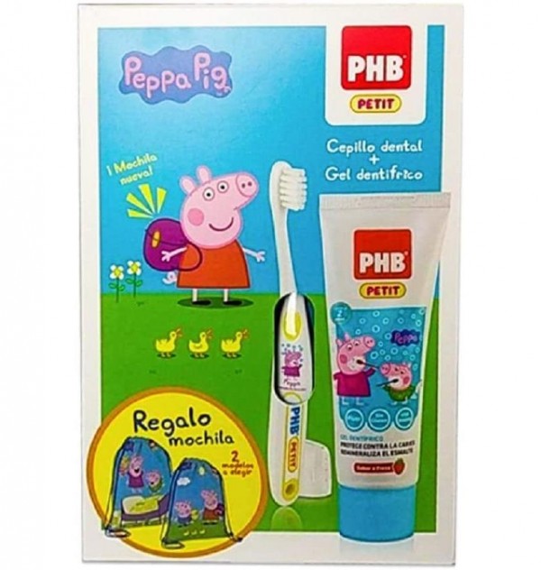 Pack Phb Petit Gel Dentifrico Infantil + Cepillo (Con Regalo Peppa)