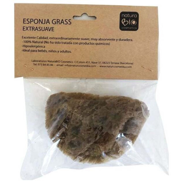 Naturabio Cosmetics Esponja Grass Bebés Adultos 1Ud
