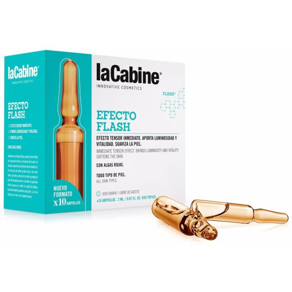 La Cabine Ampollas Efecto Flash 10X2Ml