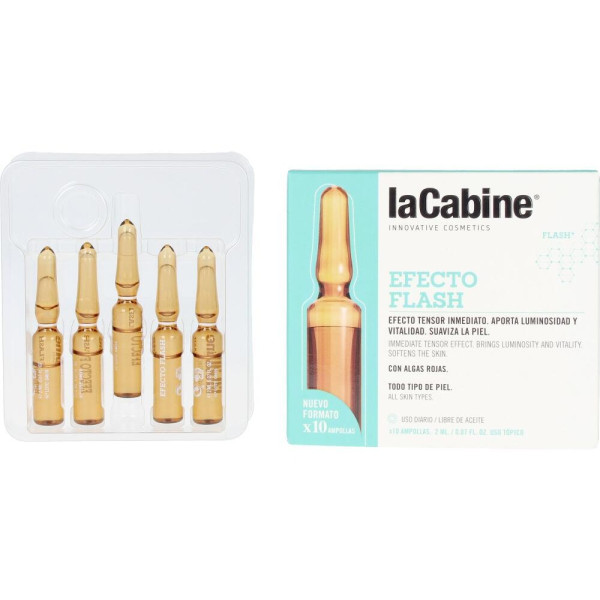 La Cabine Ampollas Efecto Flash 10X2Ml