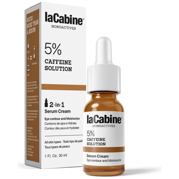 La Cabine Monoactives 5% Caffeine Solution Sérum Cream 30Ml