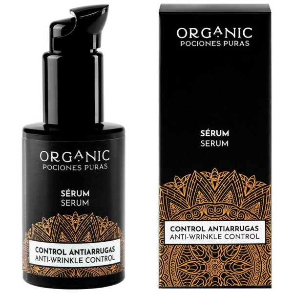 Organic Pociones Puras Sérum Control Antiarrugas 30Ml