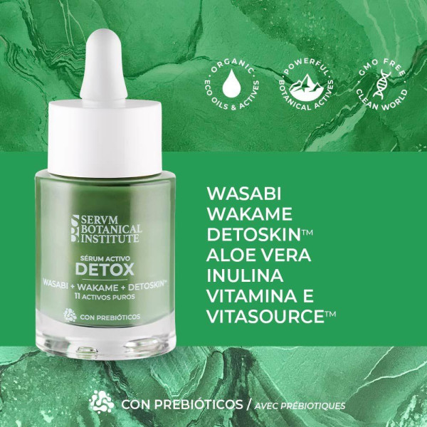 Servm Botanical Institute Active Serum Detox 30Ml