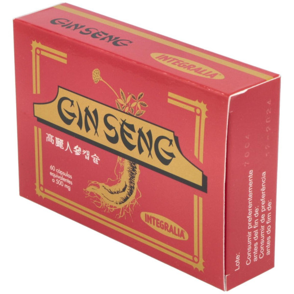 Integralia Ginseng Rojo Coreano 500Mg 60Caps
