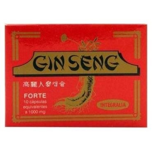 Integralia Ginseng Rojo Coreano 500Mg 10 Cápsulas
