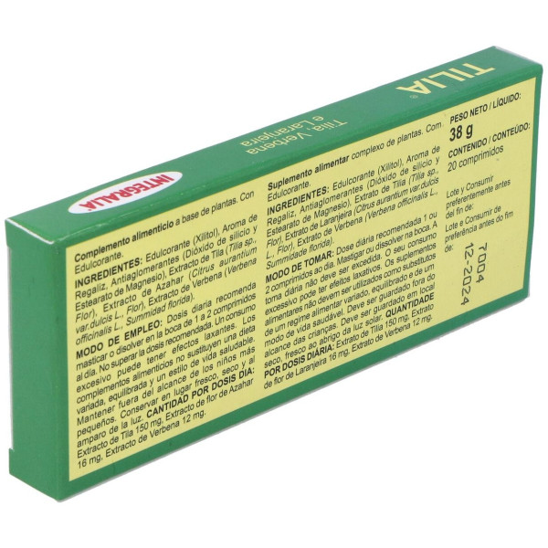 Integralia Tilia 20Comp Masticable