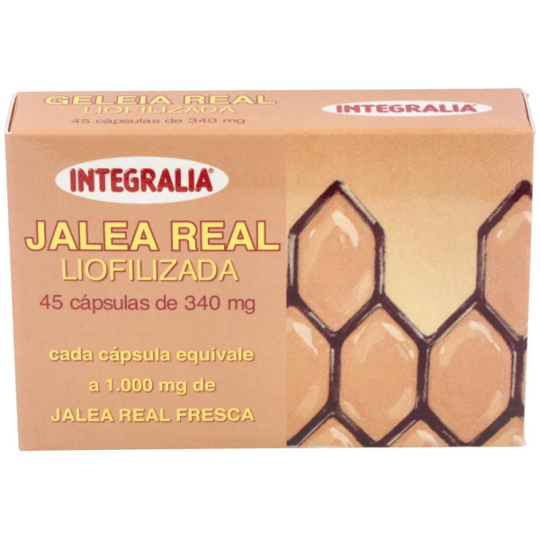Integralia Jalea Real Cap Liofilizada 45 Cápsulas