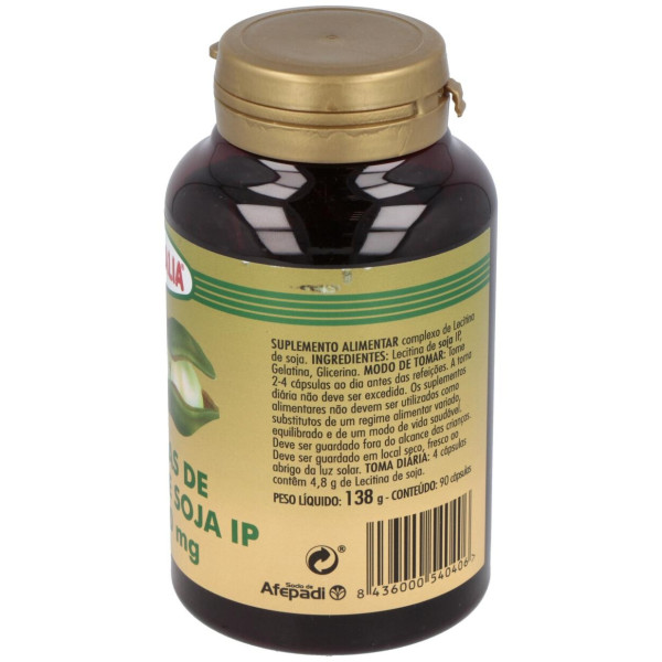 Integralia Lecitina Soja 1200M 90 Perlas