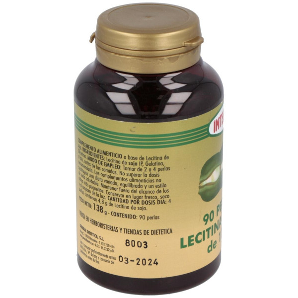 Integralia Lecitina Soja 1200M 90 Perlas