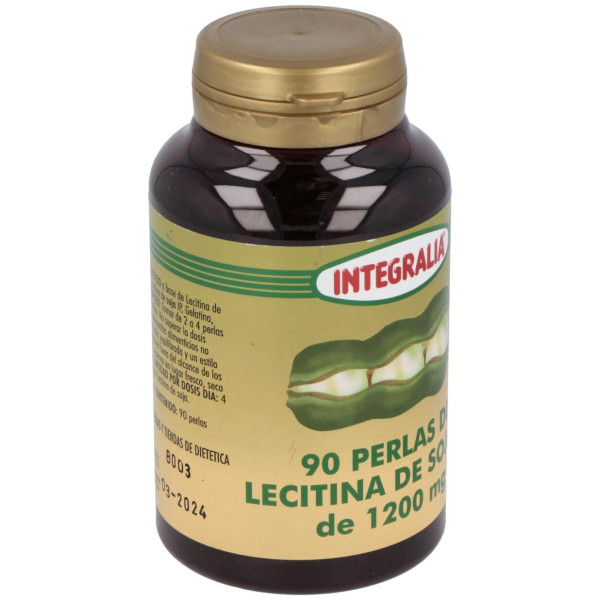 Integralia Lecitina Soja 1200M 90 Perlas