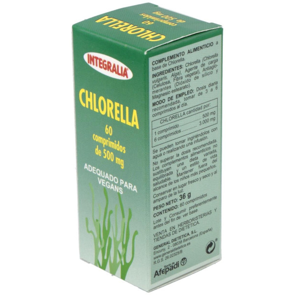 Integralia Chlorella 60 Comprimidos
