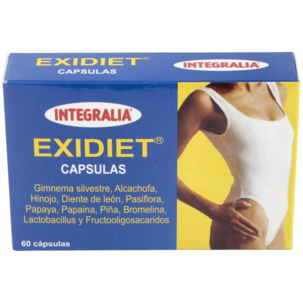 Integralia Exidiet Vientre Plano 60Caps