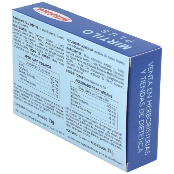 Integralia Mirtilo Plus 60Caps