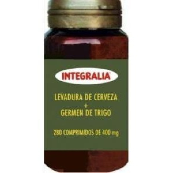 Integralia Levadura De Cerveza+Germen De Trigo 450Comp.