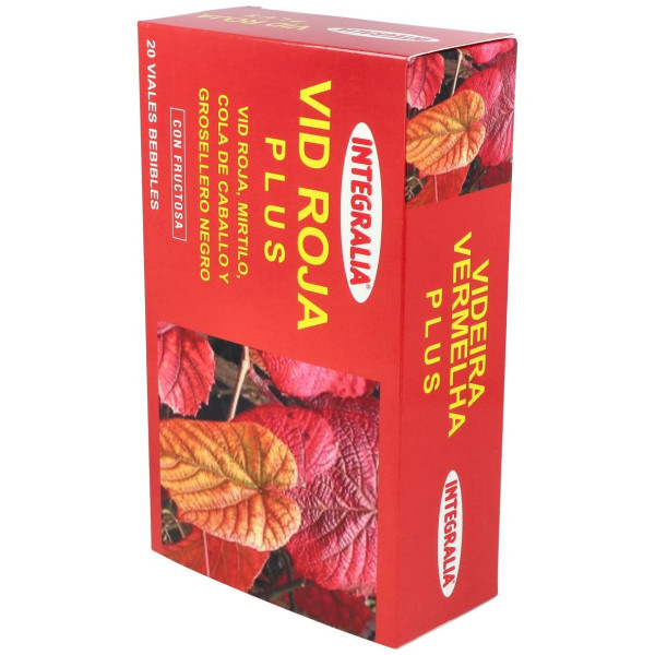 Integralia Vid Roja Plus 20 Viales