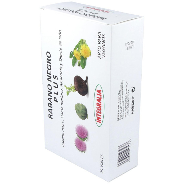 Integralia Rabano Negro Plus 20X10Ml
