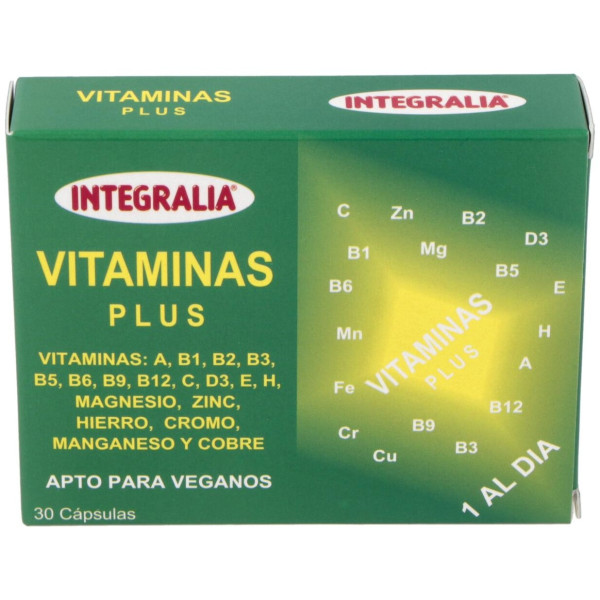 Integralia Vitaminas Plus 30Caps