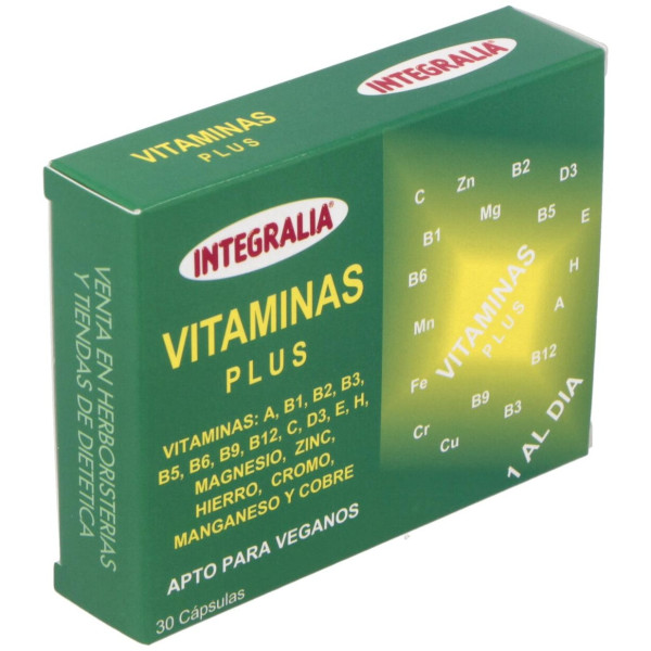 Integralia Vitaminas Plus 30Caps
