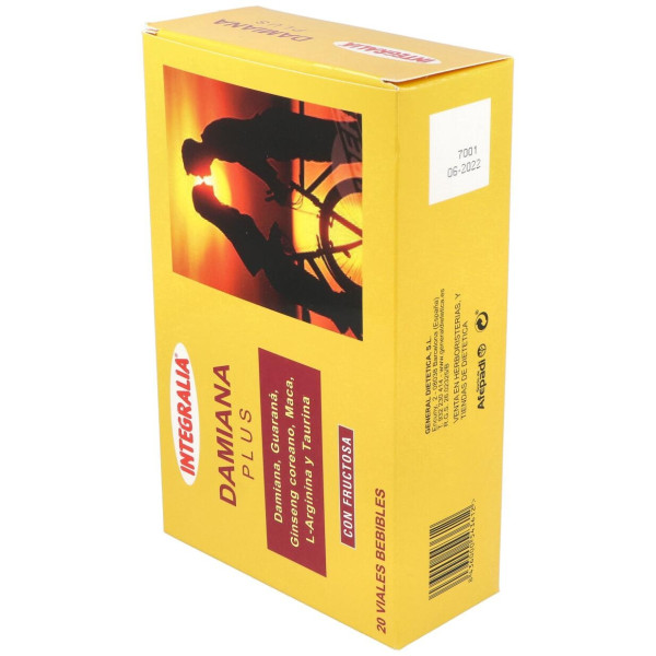 Integralia Damiana Plus Líbido 20Uds