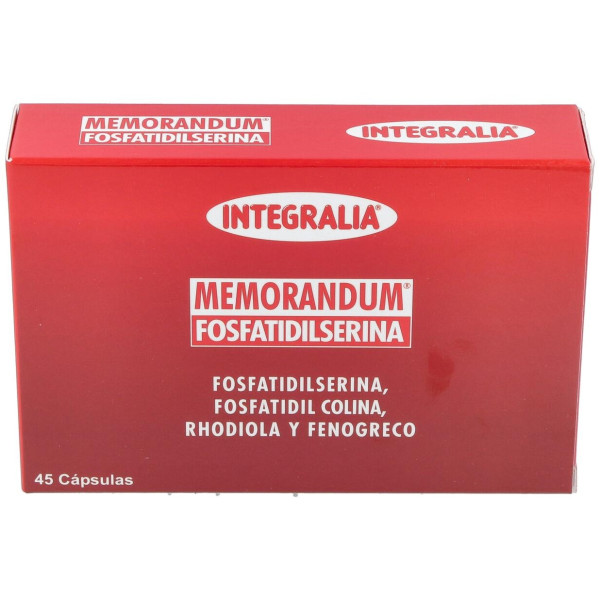 Integralia Memorándum Fosfatidilserina 45Caps