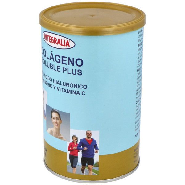 Integralia Colágeno Soluble Plus Hialurónico Magnesio Sabor Café 360G