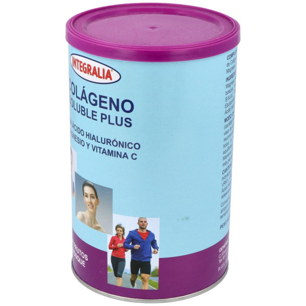 Integralia Colágeno Soluble Plus Hialurónico Magnesio Sabor Frutas Del Bosque 360G