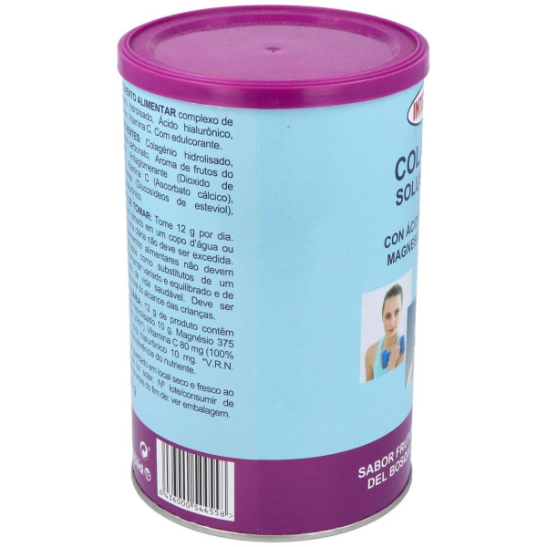 Integralia Colágeno Soluble Plus Hialurónico Magnesio Sabor Frutas Del Bosque 360G