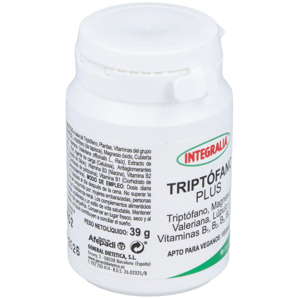 Integralia Triptófano Plus 50Caps