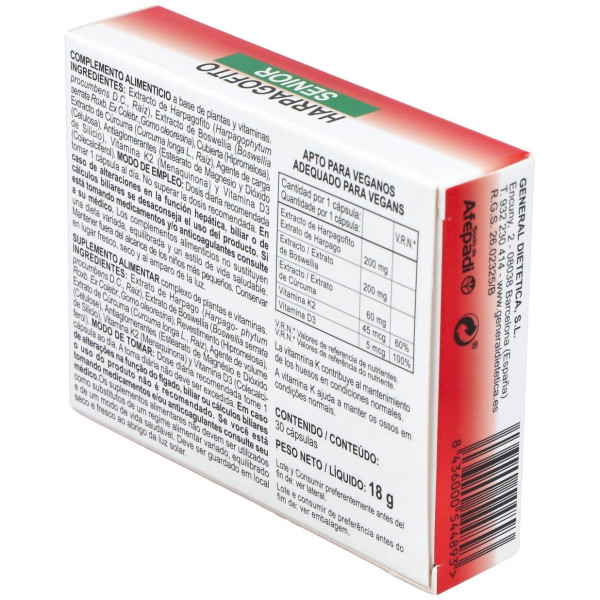 Integralia Harpagofito Senior 30 Comp