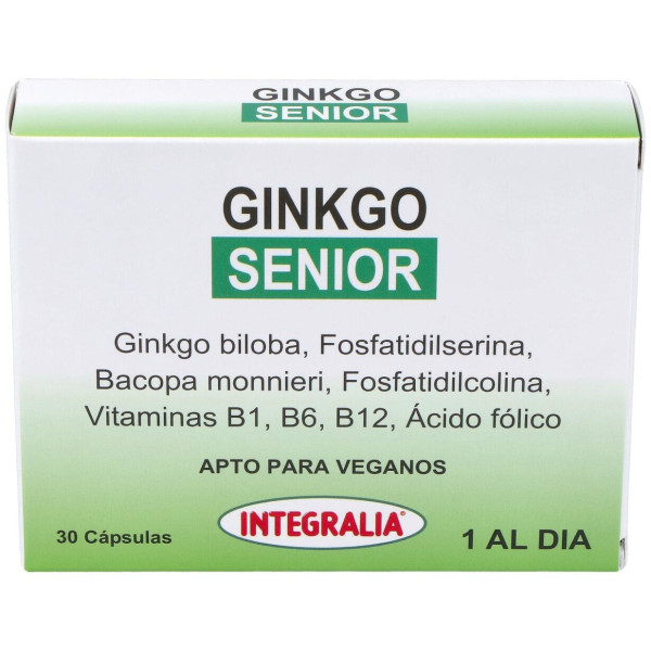 Integralia Ginkgo Senior Complemento Alimenticio 30 Comp