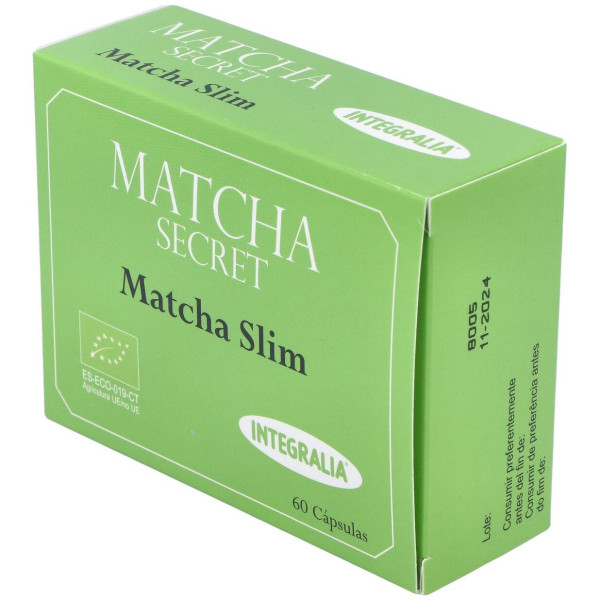 Té Matcha + Alcachofa + Cardo Mariano Integralia 60 Capsulas