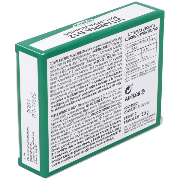 Vitamina B12 Integralia 30 Capsulas
