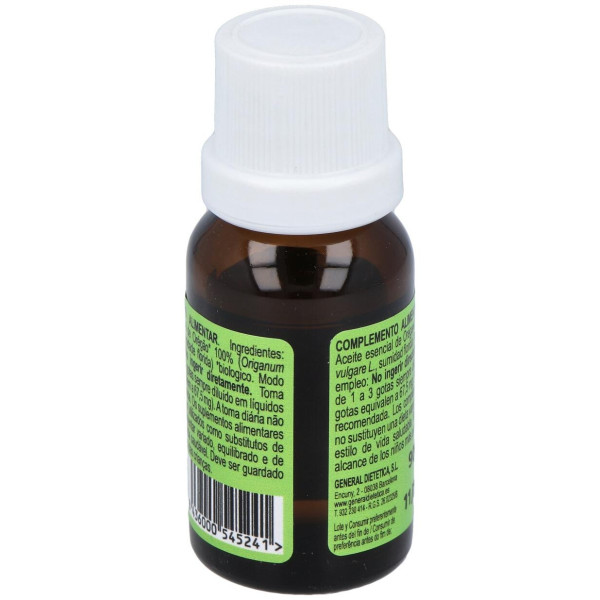 Integralia Oregano Aceite Esencial Eco 15Ml