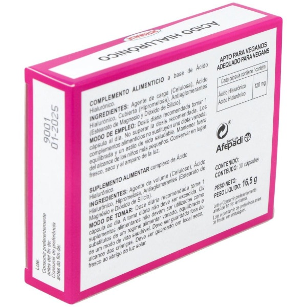 Integralia Ácido Hialurónico 120Mg 30Caps