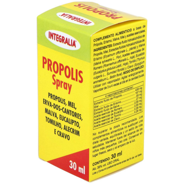 Integralia Spray Propolis Con Erisimo 30Ml