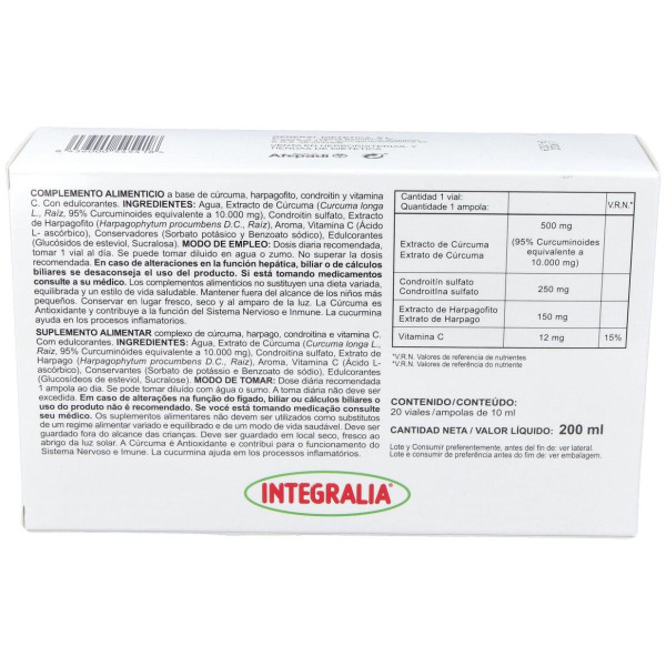 Integralia Curcuma Flex 20 Viales
