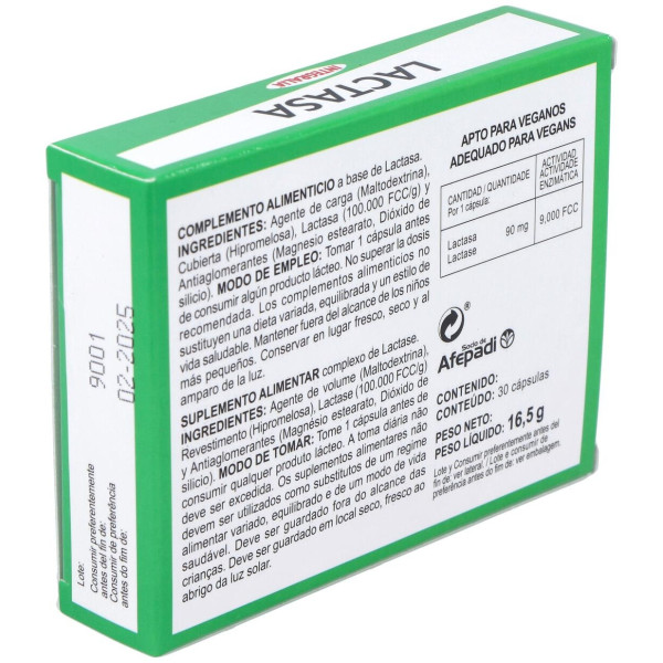 Integralia Lactasa 30Caps