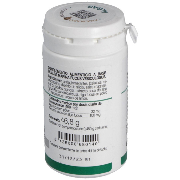 Ana Maria Lajusticia Algas Sabor Limón 104Comp