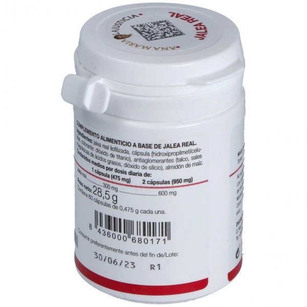 Ana Maria Lajusticia Jalea Real Liofilizada 60Caps