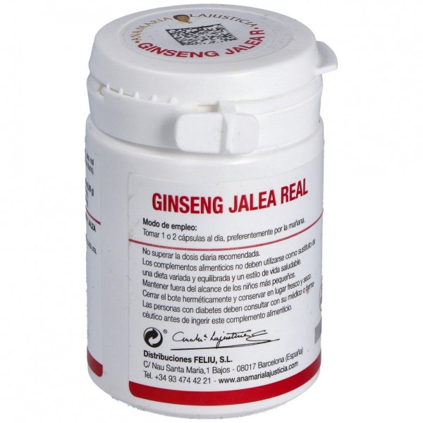 Ana Maria Lajusticia Ginseng Con Jalea Real 60Caps