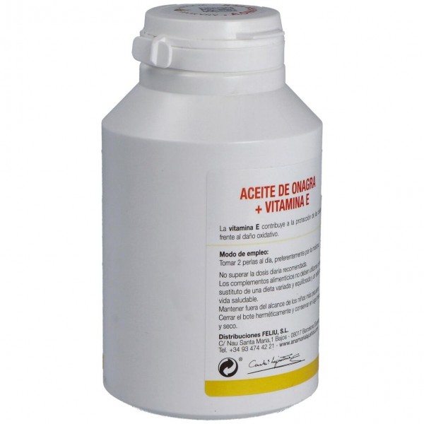 Ana Maria Lajusticia Aceite De Onagra + Vitamina E 275 Perlas