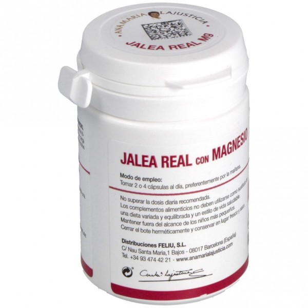 Ana María Lajusticia Jalea Real Con Magnesio, 60 Cápsulas