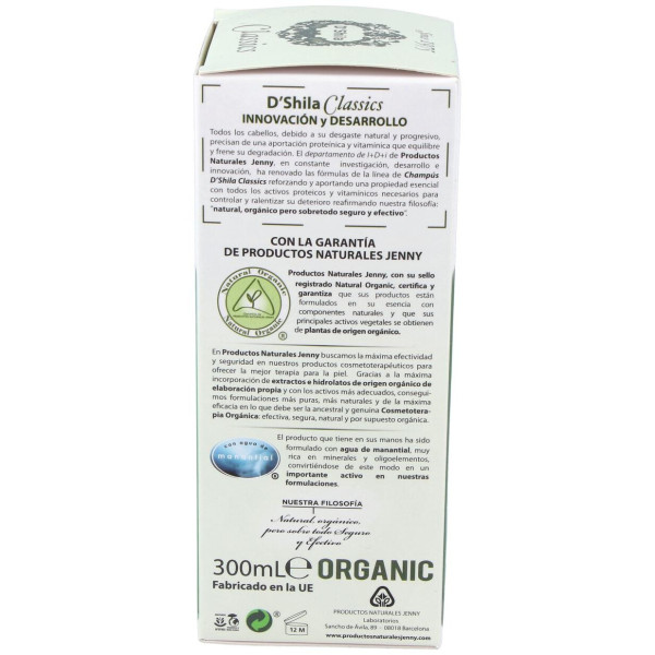 D'Shila Champú De Tomillo Anticaspa 300Ml