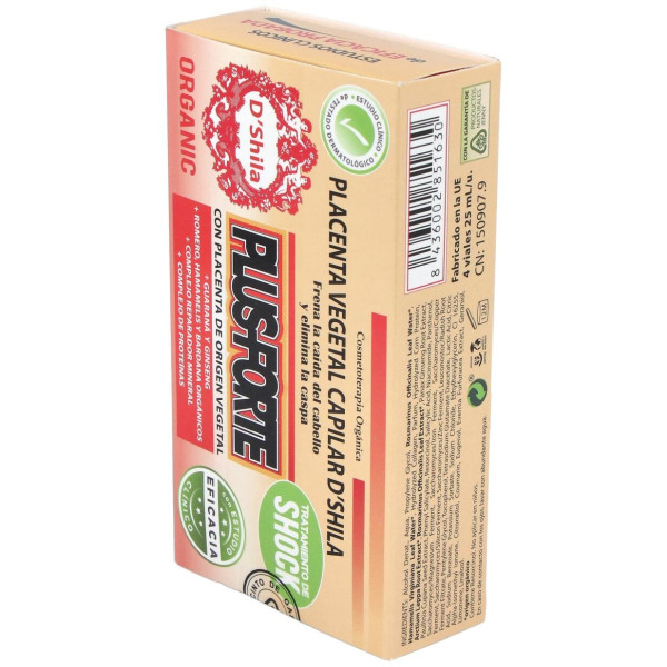 D'Shila Placenta Capilar Vegetal Plus Forte 4X25Ml