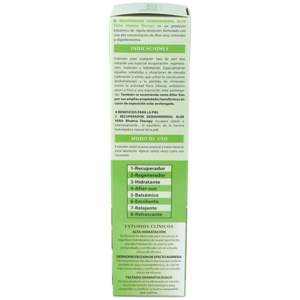 Rhatma Recuperador Dermomineral Aloe Vera 300Ml