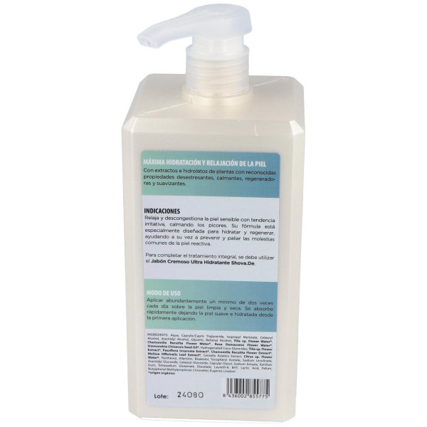 Crema Corporal Calmante Para Pieles Sensibles 1L.