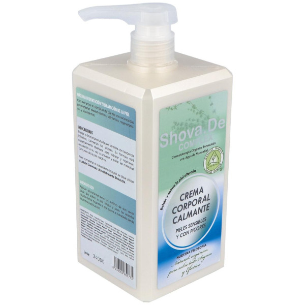 Crema Corporal Calmante Para Pieles Sensibles 1L.